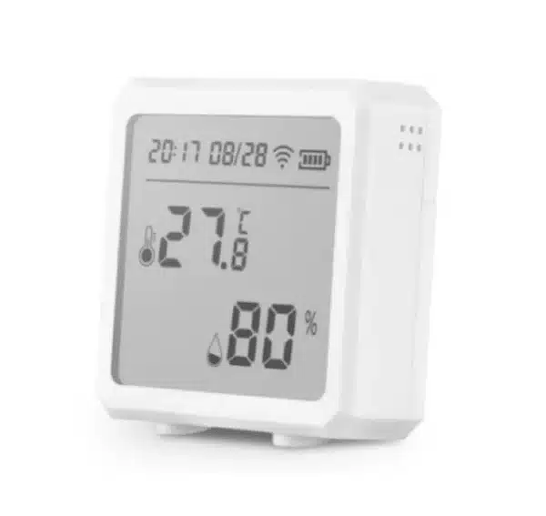 NGTeco Th10 Smart Temperature & Humidity Sensor- Wifi With Lcd Display And Alerts ZkTeco 
