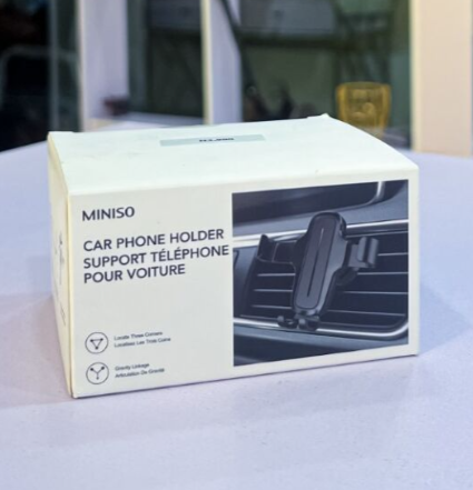 Miniso Gravity Sensor Car Phone Holder