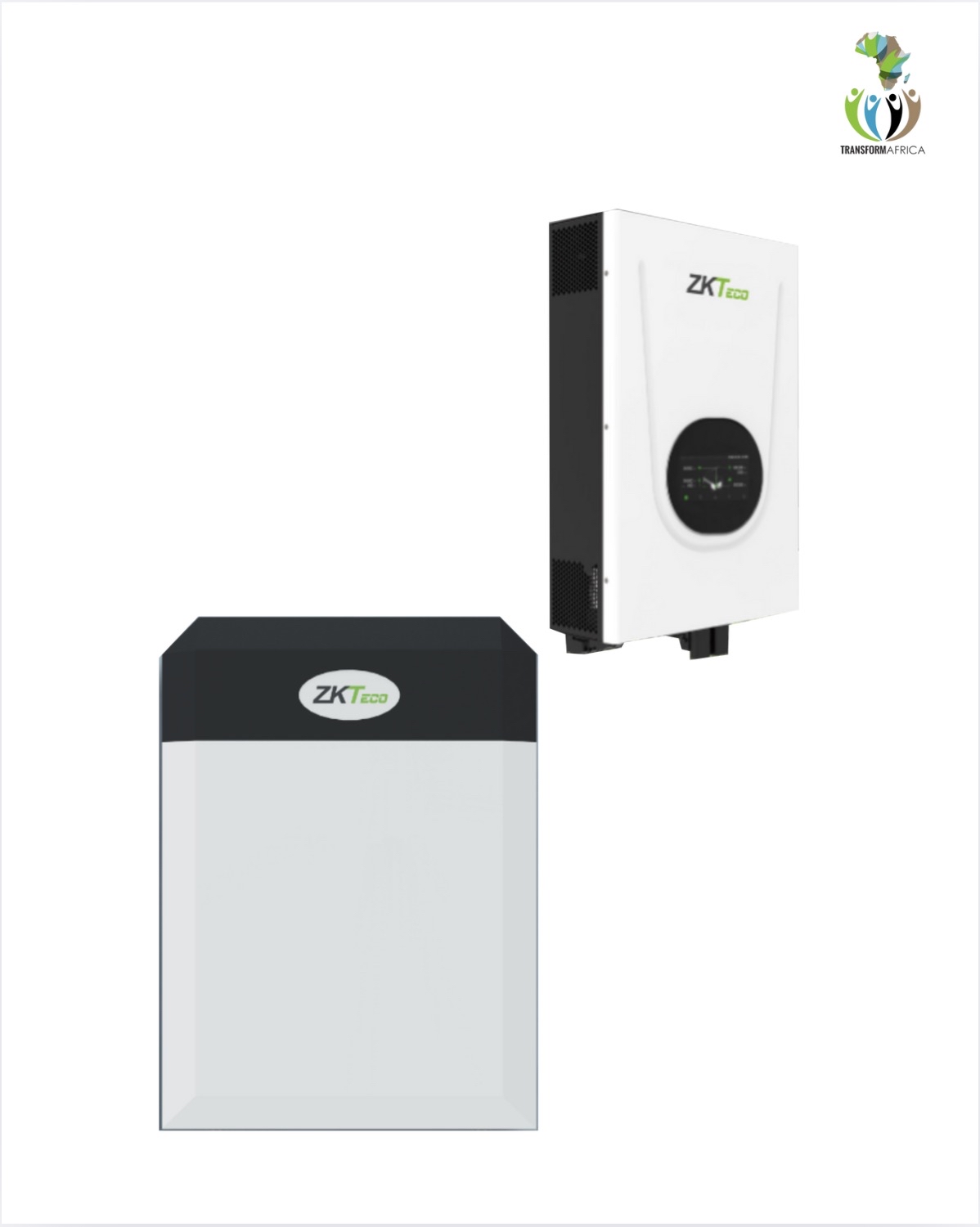 ZKTeco Solar Power 3.75kVA/3kW Inverter + 5kWh Lithium-ion Battery + No Solar PV Panels